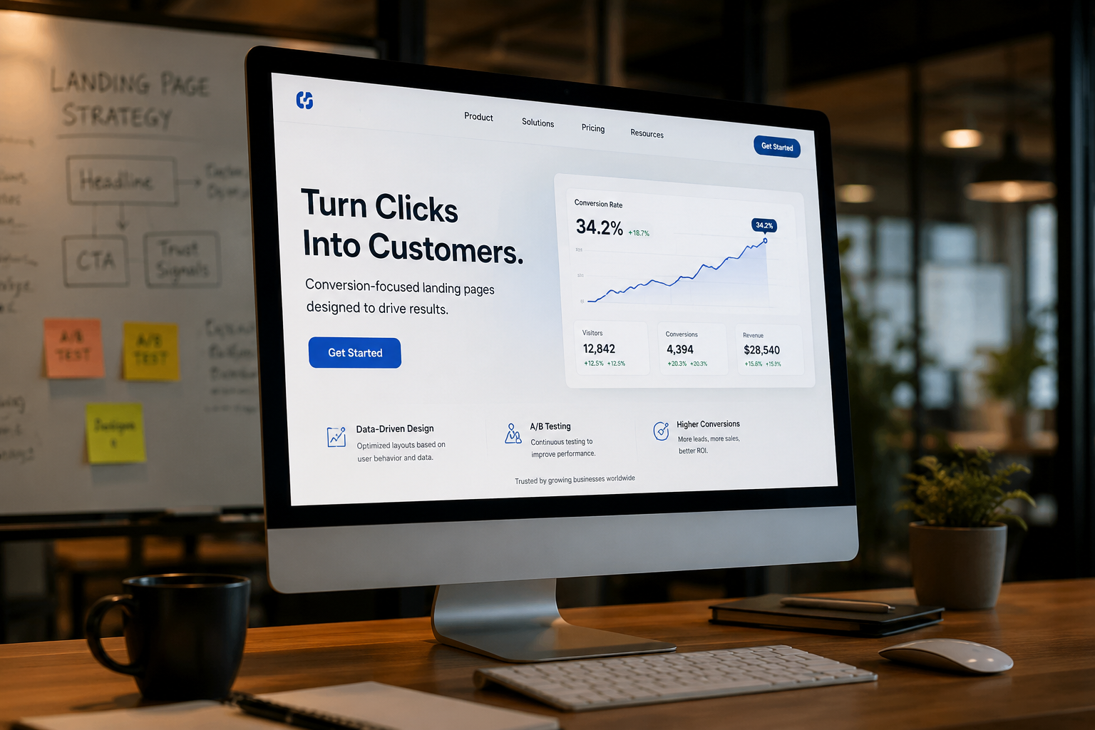 CRO & Landing Pages Development